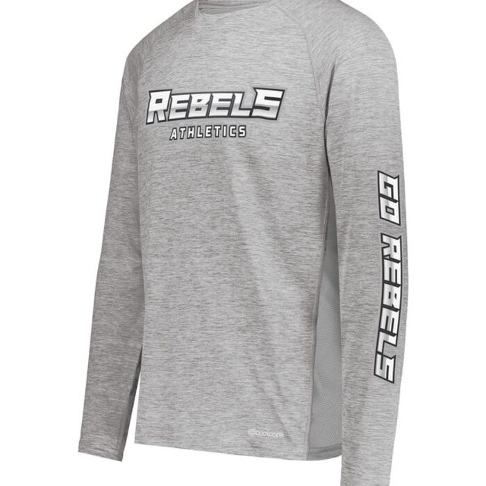 Youth Electrify Long Sleeve Tee Powered by Coolcore(r) Thumbnail