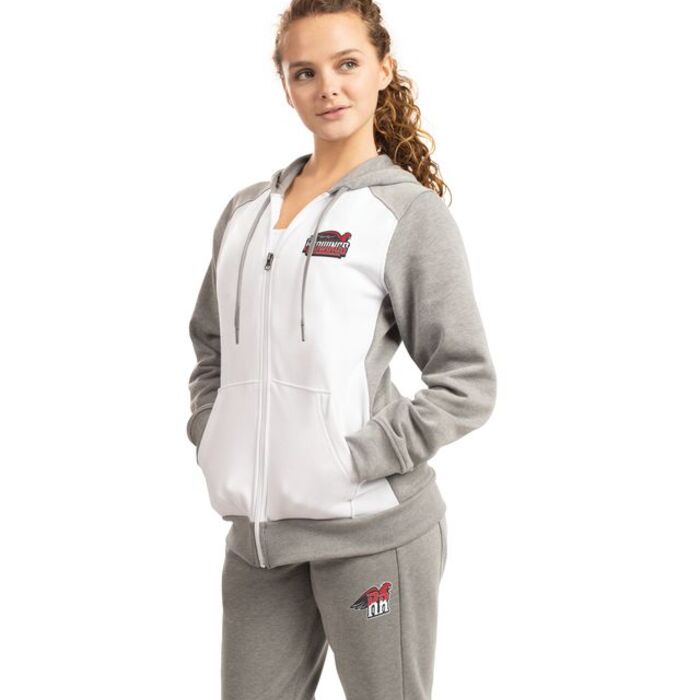 Ladies Three-Season Fleece Full Zip Hoodie Thumbnail