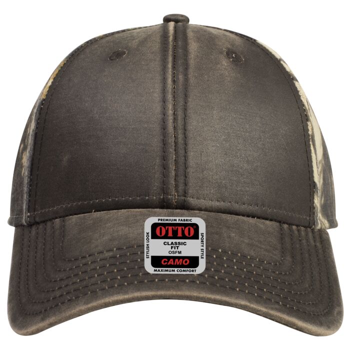 OTTO CAP Camouflage 6 Panel Low Profile Baseball Cap Thumbnail