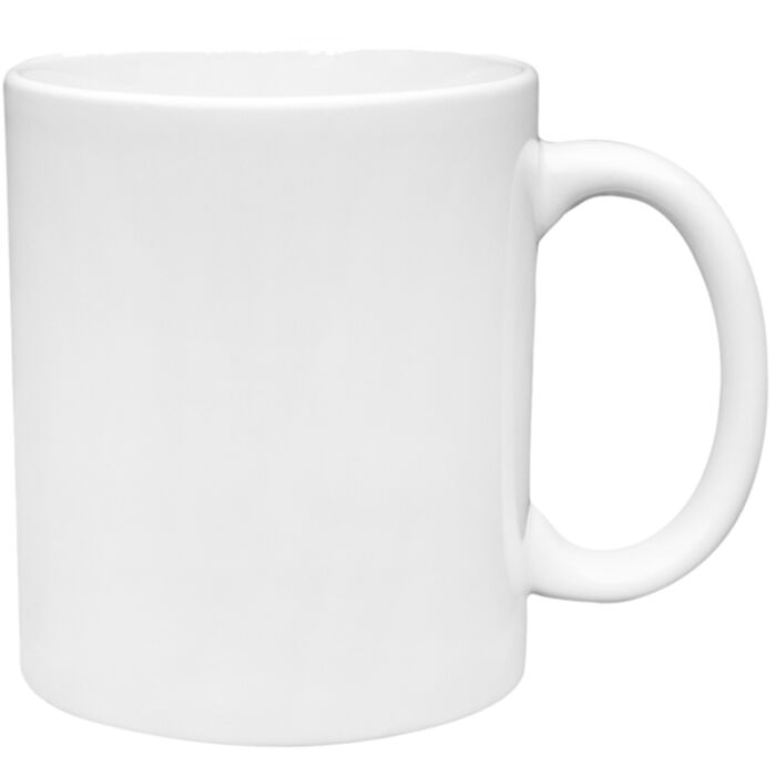11 oz. Ceramic White Mug Thumbnail
