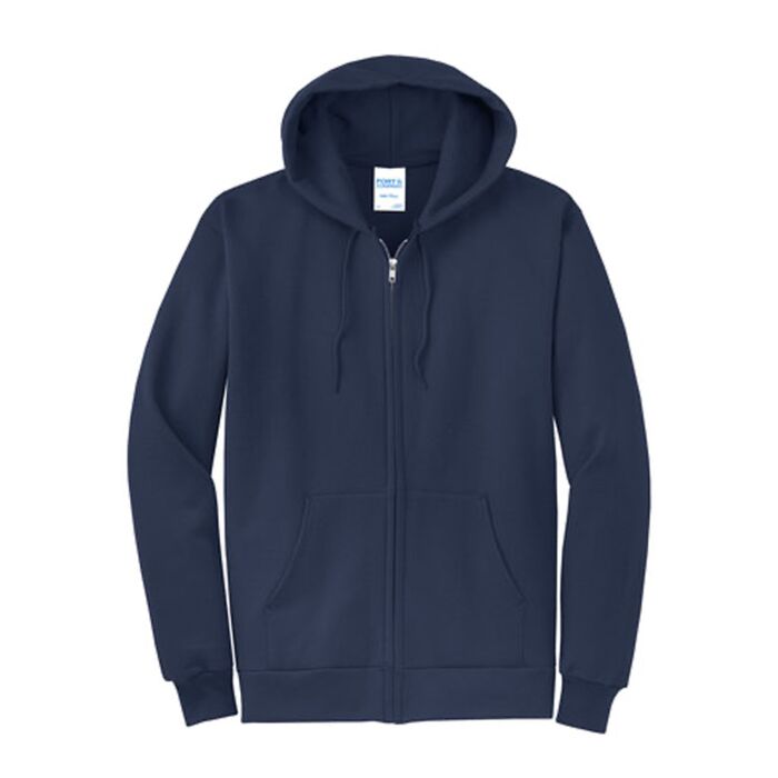 Port & Company® Core Fleece Full-Zip Hooded Sweatshirt Thumbnail