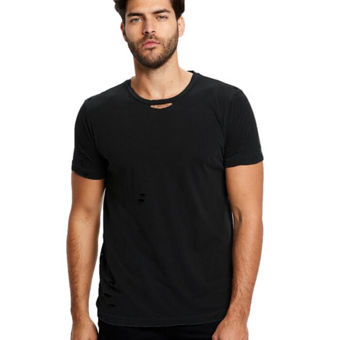 Unisex Pigment-Dyed Destroyed T-Shirt Thumbnail
