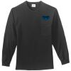 Tall Long Sleeve Essential T Shirt with Pocket Thumbnail