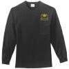 Tall Long Sleeve Essential T Shirt with Pocket Thumbnail