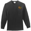 Tall Long Sleeve Essential T Shirt with Pocket Thumbnail