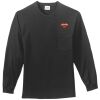 Tall Long Sleeve Essential T Shirt with Pocket Thumbnail