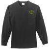 Tall Long Sleeve Essential T Shirt with Pocket Thumbnail