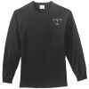 Tall Long Sleeve Essential T Shirt with Pocket Thumbnail