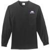 Tall Long Sleeve Essential T Shirt with Pocket Thumbnail