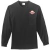 Tall Long Sleeve Essential T Shirt with Pocket Thumbnail