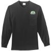Tall Long Sleeve Essential T Shirt with Pocket Thumbnail