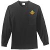 Tall Long Sleeve Essential T Shirt with Pocket Thumbnail