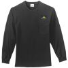 Tall Long Sleeve Essential T Shirt with Pocket Thumbnail