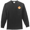 Tall Long Sleeve Essential T Shirt with Pocket Thumbnail