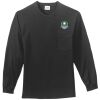 Tall Long Sleeve Essential T Shirt with Pocket Thumbnail