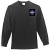 Tall Long Sleeve Essential T Shirt with Pocket Thumbnail