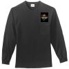 Tall Long Sleeve Essential T Shirt with Pocket Thumbnail