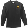 Tall Long Sleeve Essential T Shirt with Pocket Thumbnail