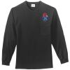 Tall Long Sleeve Essential T Shirt with Pocket Thumbnail