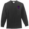 Tall Long Sleeve Essential T Shirt with Pocket Thumbnail