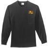 Tall Long Sleeve Essential T Shirt with Pocket Thumbnail