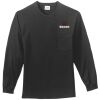 Tall Long Sleeve Essential T Shirt with Pocket Thumbnail
