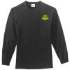 Tall Long Sleeve Essential T Shirt with Pocket Thumbnail