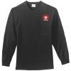Tall Long Sleeve Essential T Shirt with Pocket Thumbnail