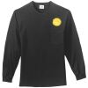 Tall Long Sleeve Essential T Shirt with Pocket Thumbnail