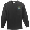 Tall Long Sleeve Essential T Shirt with Pocket Thumbnail