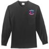 Tall Long Sleeve Essential T Shirt with Pocket Thumbnail