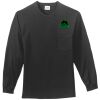 Tall Long Sleeve Essential T Shirt with Pocket Thumbnail