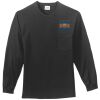 Tall Long Sleeve Essential T Shirt with Pocket Thumbnail