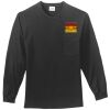 Tall Long Sleeve Essential T Shirt with Pocket Thumbnail