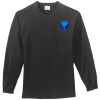 Tall Long Sleeve Essential T Shirt with Pocket Thumbnail