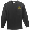 Tall Long Sleeve Essential T Shirt with Pocket Thumbnail