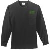 Tall Long Sleeve Essential T Shirt with Pocket Thumbnail