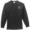 Tall Long Sleeve Essential T Shirt with Pocket Thumbnail