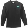 Tall Long Sleeve Essential T Shirt with Pocket Thumbnail