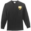 Tall Long Sleeve Essential T Shirt with Pocket Thumbnail