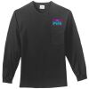 Tall Long Sleeve Essential T Shirt with Pocket Thumbnail
