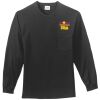 Tall Long Sleeve Essential T Shirt with Pocket Thumbnail