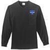Tall Long Sleeve Essential T Shirt with Pocket Thumbnail