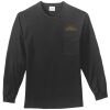Tall Long Sleeve Essential T Shirt with Pocket Thumbnail
