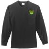 Tall Long Sleeve Essential T Shirt with Pocket Thumbnail