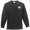 Tall Long Sleeve Essential T Shirt with Pocket Thumbnail