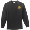 Tall Long Sleeve Essential T Shirt with Pocket Thumbnail