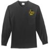 Tall Long Sleeve Essential T Shirt with Pocket Thumbnail