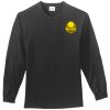 Tall Long Sleeve Essential T Shirt with Pocket Thumbnail