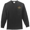 Tall Long Sleeve Essential T Shirt with Pocket Thumbnail